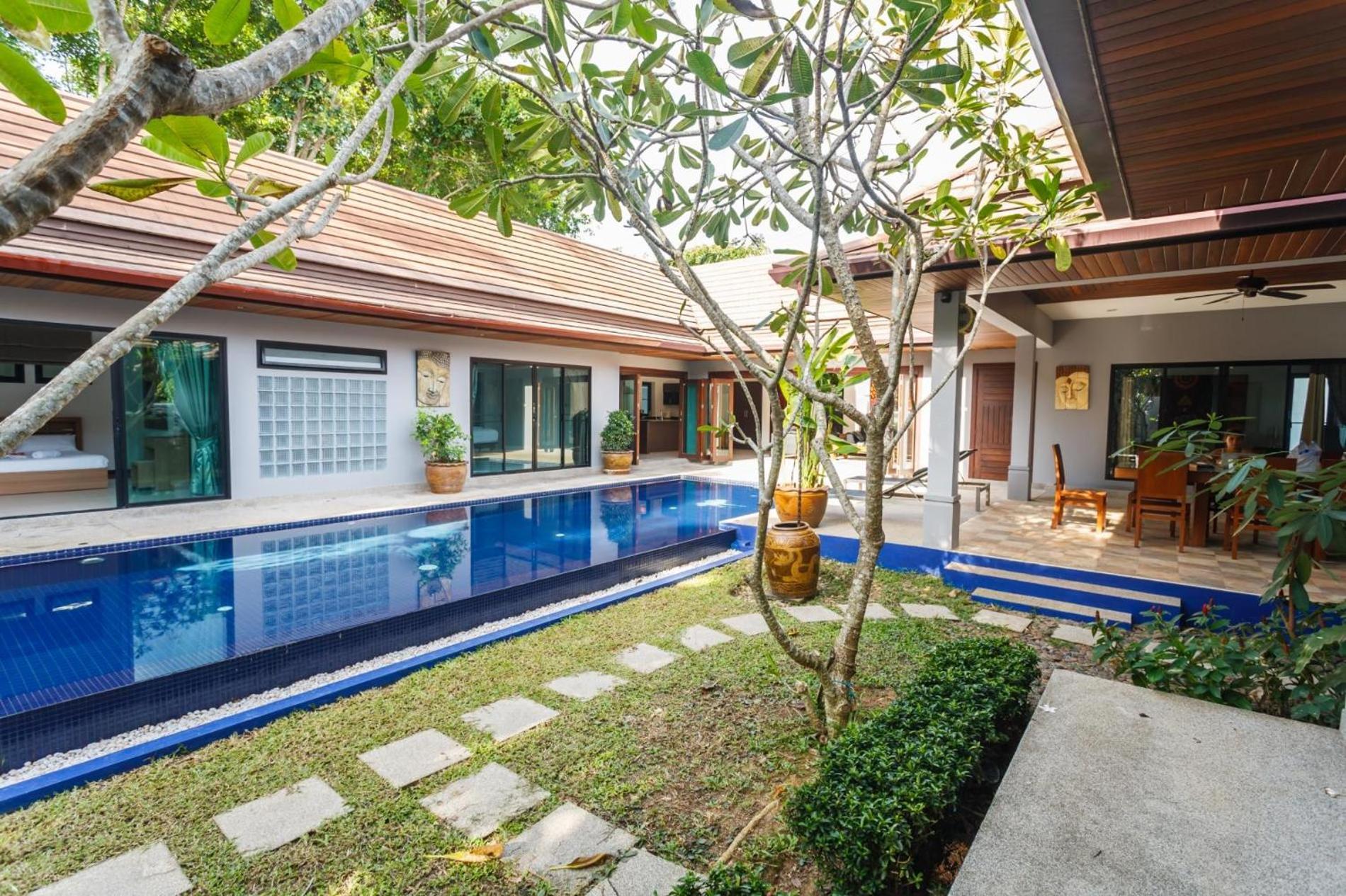 Frangipani Pool Villa - Garden, Bbq & Maid Nai Harn Екстер'єр фото